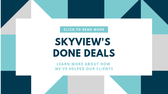 SkyView's Done Deals